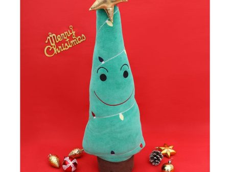 Fun Days Christmas Tree Soft Toy- Green Online Sale