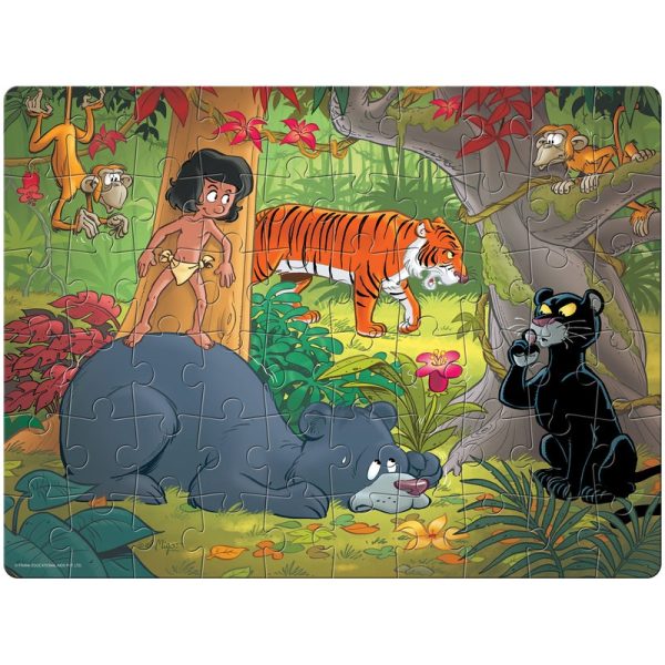 The Jungle Book 60 Piece Jigsaw Puzzle For Sale