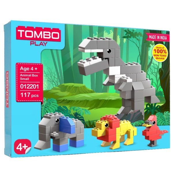 Animal Box Small (Building Blocks Set) - 117 Pieces Online Hot Sale