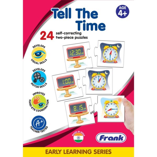 Tell the Time Early Learning Puzzle Hot on Sale