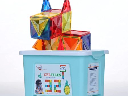 Geltiles Freedom - Magnetic Building Tiles Set (32 Pcs) For Sale