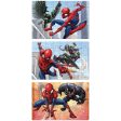 Spider-Man - 3 in 1 Puzzle - 48 Pieces Each on Sale