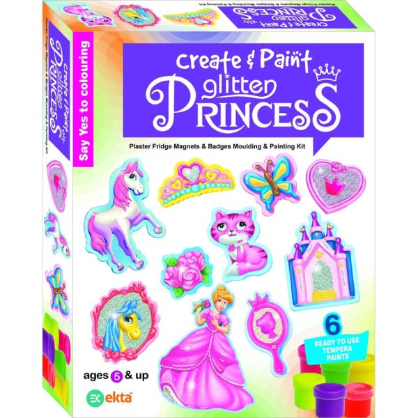 Create & Paint (Glitter Princes) Activity Kit Online