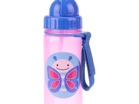 Zoo Straw Bottle Pp-Butterfly For Sale