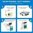 13 in 1 Educational Hybrid Solar Robot Kit Station Activity Toys Game for Kids (DIY-Do It Yourself) For Project Art  & Craft - Multicolored Discount