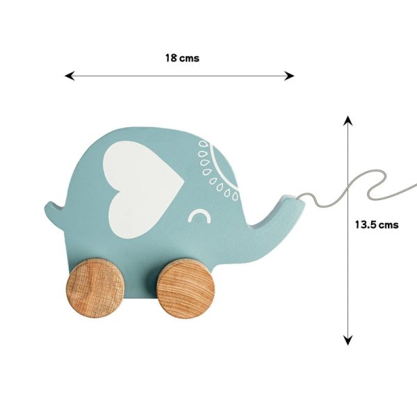 Nila Wooden Pull toy For Discount