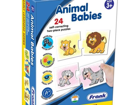 Animal Babies Early Learning Puzzle For Discount