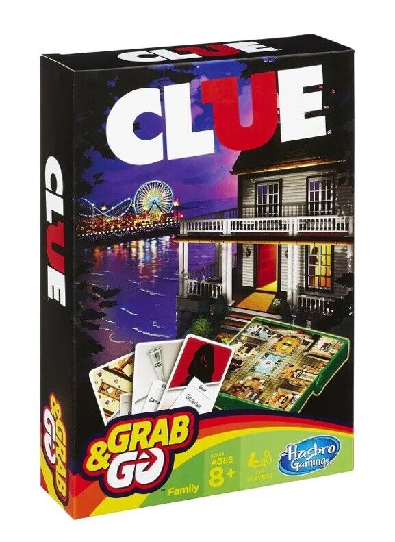 Clue Grab & Go Board Game For Cheap