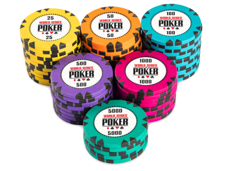 WSOP Caesars Aria Casino Poker Chips | For Games Poker, Teen Patti, Roulette, Flush, Blackjack and Rummy Online Hot Sale