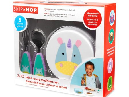 ZOO Table Ready Mealtime Set-Unicorn Discount