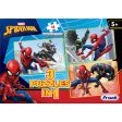 Spider-Man - 3 in 1 Puzzle - 48 Pieces Each on Sale