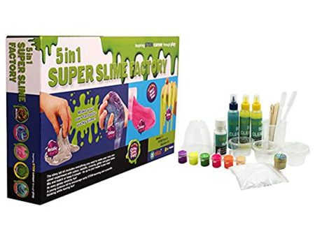 5 in 1 Super Slime Factory (DIY Activity Kit) - GG Online now