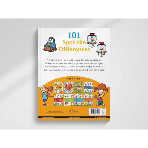 101 Spot the Differences : Fun Activity Books For Children Cheap