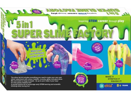 5 in 1 Super Slime Factory - Activity Kit Online Hot Sale