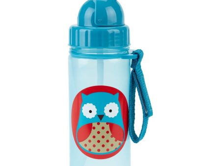 Zoo Straw Bottle Pp-Owl For Discount