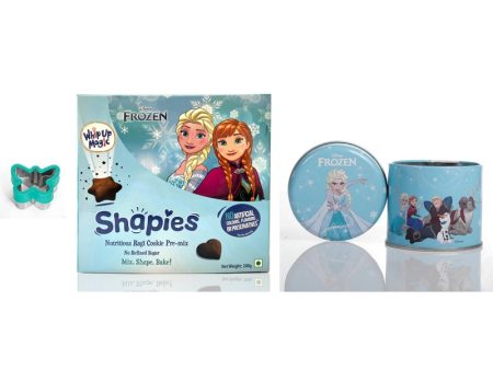 Shapies DIY Ragi Cookie Refill Pack (Disney Frozen) with Cookie Tin and Cookie Cutter (Assorted Design) Online now