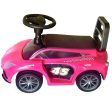 Ride on & Push Car with Horn, Steering, Backrest and Under Seat Storage - Pink Online