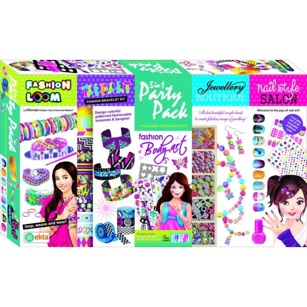 5 in 1 Party Pack - Activity Kit Online Hot Sale