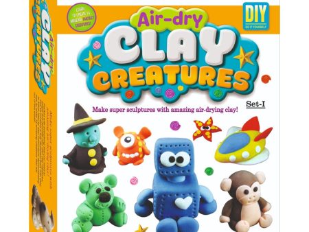 Air Dry Clay Creatures Set-1 (Activity Kit) For Cheap