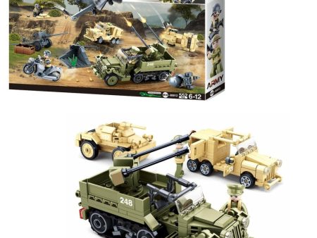 World War 2 Gift Set Building Block - (552 Pcs) For Sale