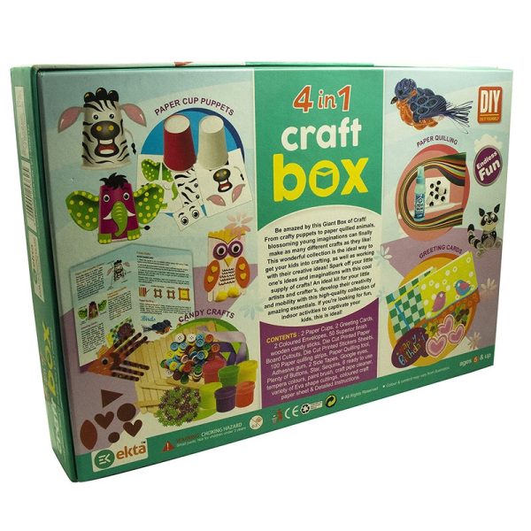 4 in 1 Craft  Box Activity Kit For Sale