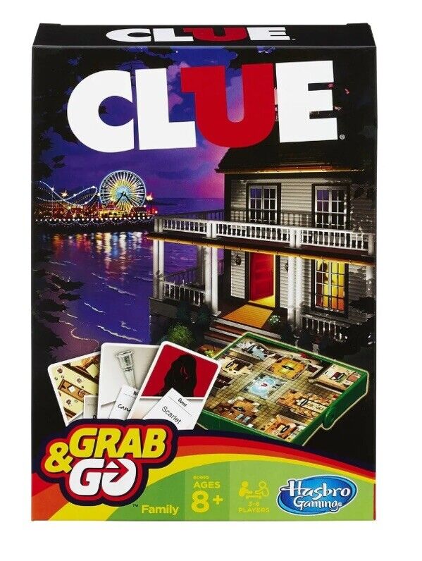 Clue Grab & Go Board Game For Cheap