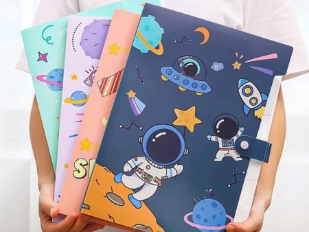 Space Theme Expanding File Folder - Assorted Colors Sale