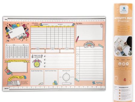 Activity Mat - Planner (Peach) Cheap