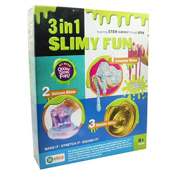 3 in 1 Slimy Fun - Activity Kit Discount