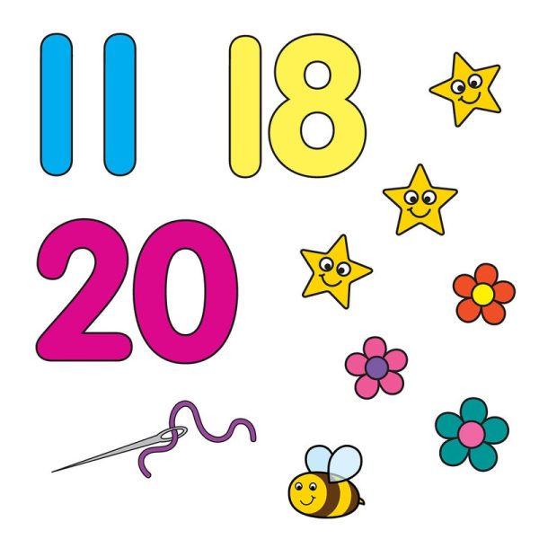 1-20 Sticker Colouring Book Online Sale