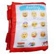 3D Digital Printed Interactive Pre-School Learning Cushion Book in English Language & Vocabulary Development Polyester Pillow for Kids Educational Games Online