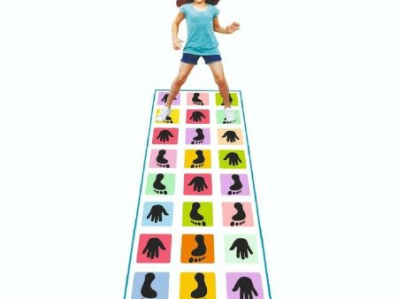 Hand & Feet Twister Jumping Hopscotch Jumbo Play Mat Supply