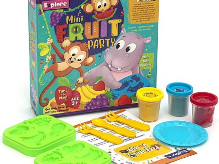 Perfumed Dough Mini Fruit Party Kit  (Explore) on Sale