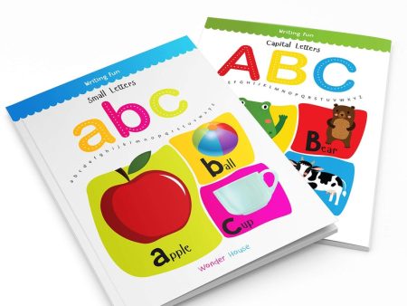 Writing Practice Boxset: Pack of 4 Books (Writing Fun: Write And Practice Capital Letters, Small Letters, Patterns and Numbers 1 to 10) For Sale