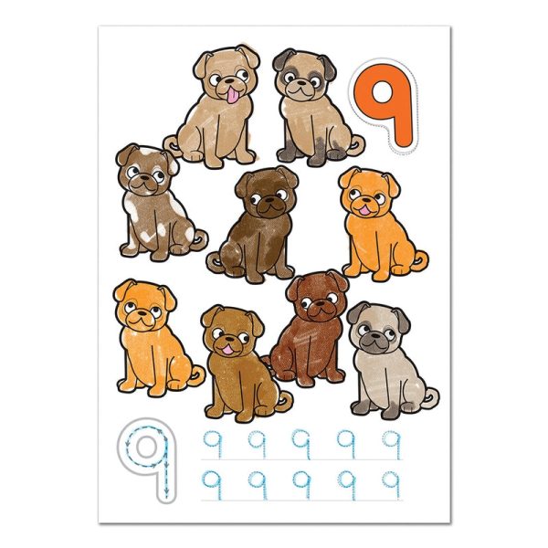 1-20 Sticker Colouring Book Online Sale