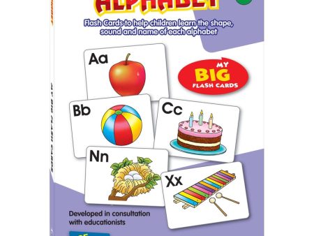 Alphabet - My Big Flash Cards Online now