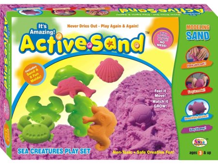 Active Sand (Sea Creatures Play Set) - Activity Kit Supply