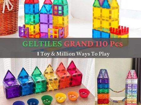 Geltiles Magnetic Set (110 Pcs) Sale