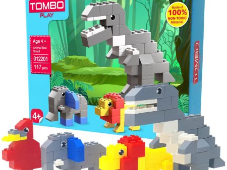 Animal Box Small (Building Blocks Set) - 117 Pieces Online Hot Sale