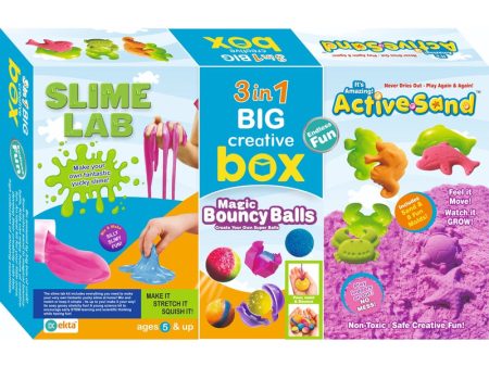 3 in 1 Big Creative Box - Activity Kit Online