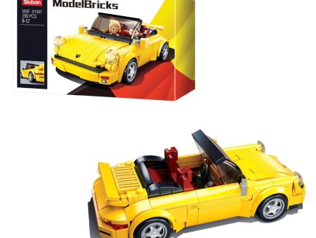 930 Sports Car Building Block Kit (290 Pcs) Fashion