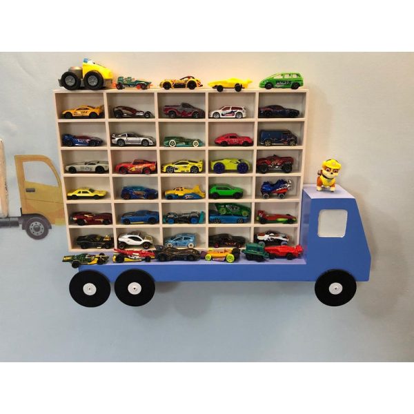 Personalized Monster Garage (Toy Car Storage 30 Slots) - COD Not Available For Sale