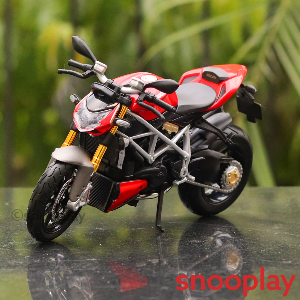 100% Original and Licensed Ducati Super Naked S Diecast Bike Model (1:12 Scale) Fashion