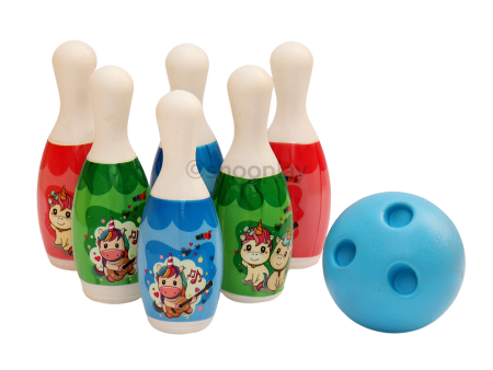 2 in 1 Unicorn Bowling Set For Sale