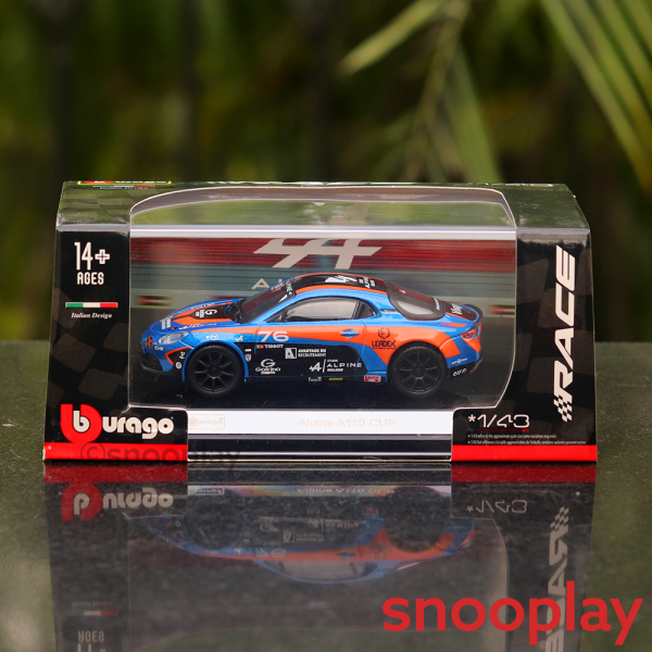 100% Original and Licensed Alpine A110 Cup Diecast Car (1:43 Scale) Cheap