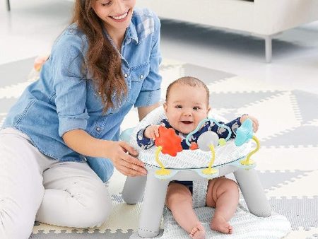 2 in 1 Activity Floor Seat-Silver Lining Cloud Online