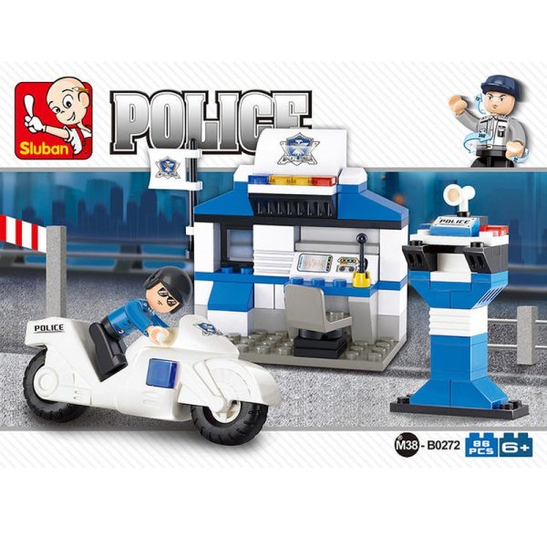 Special Police Building Blocks Set (86 pcs) Online now