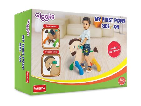 Original Funskool Giggles My First Pony Ride On Online Hot Sale