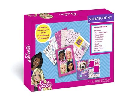 Barbie Scrapbook Kit - Barbie Themed DIY Scrapbook Kit for Kids (IC) For Discount