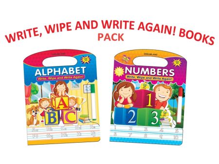 Write and Wipe Books- Pack (2 Titles) For Cheap